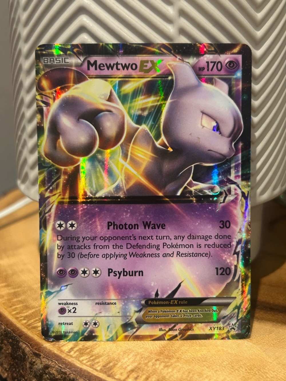 Pokémon Mewtwo EX 2016 Holo Rare, Collectible, Fan Favorite